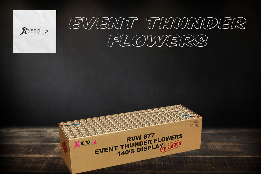Event Thunder Flowers von Rubro - Feuerwerksbatterie