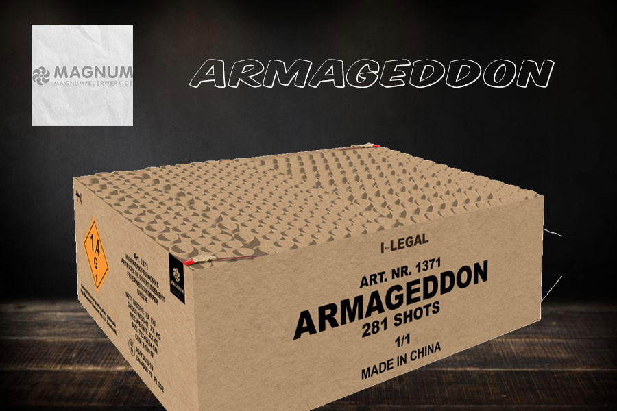 Armageddon Doppel-Verbundfeuerwerk von Magnum