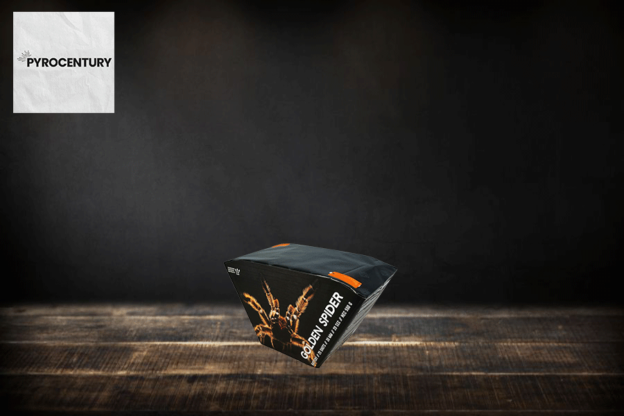 Golden Spider - Feuerwerksbatterie von Pyrocentury