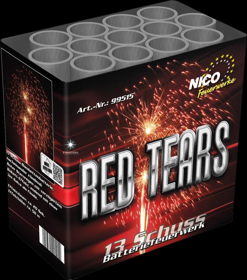 Red Tears - Batteriefeuerwerk von Nico