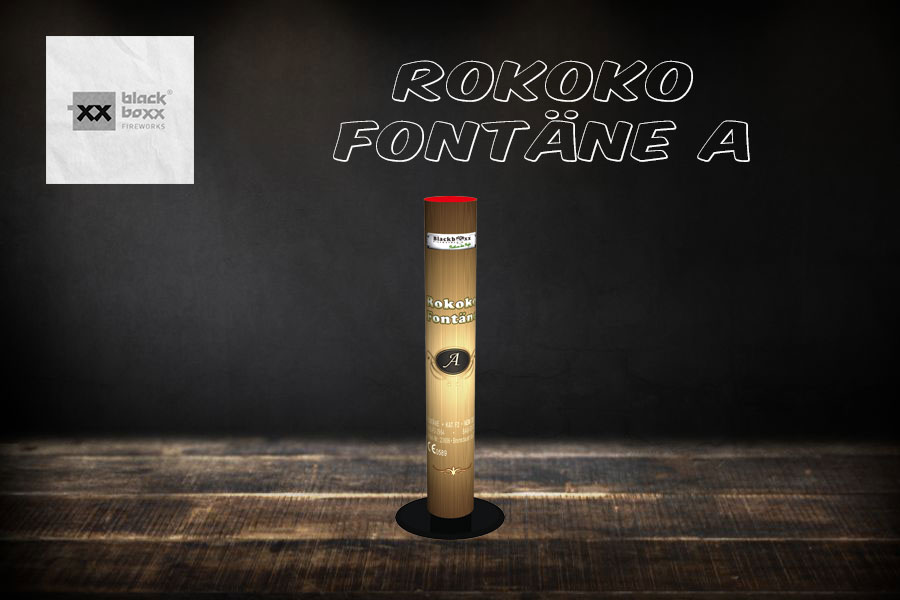 Rokoko-Fontäne A von Blackboxx - Fontäne