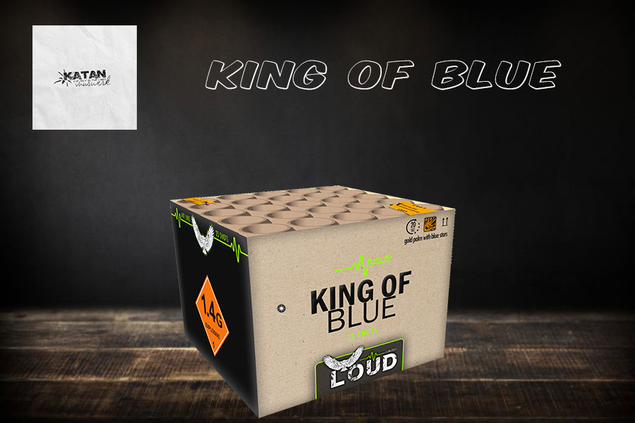 King of Blue - Feuerwerksbatterie von Katan