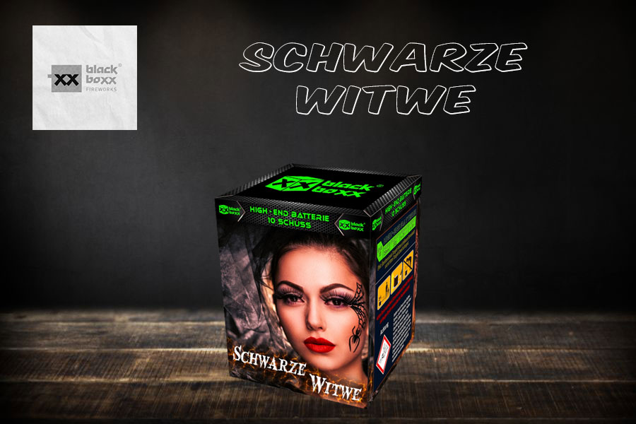 Schwarze Witwe von Blackboxx - Feuerwerksbatterie