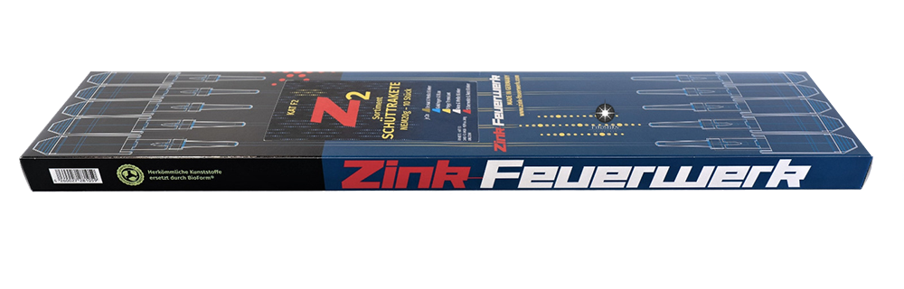 Silvesterraketen - Schüttraketen Z2 von Zink