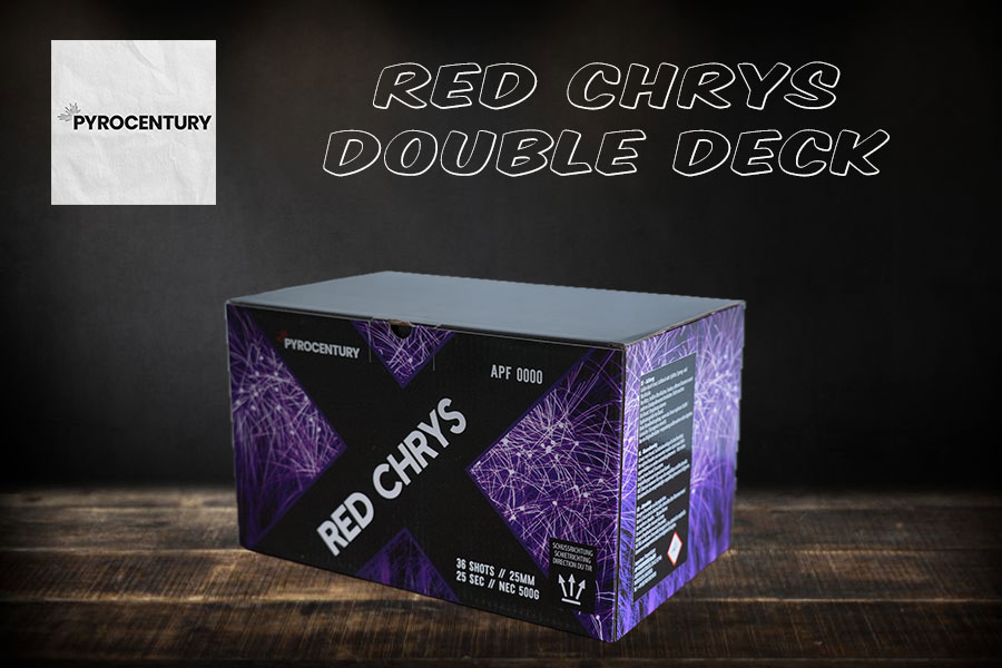 Red Chrys (Double Deck) von Pyrocentury
