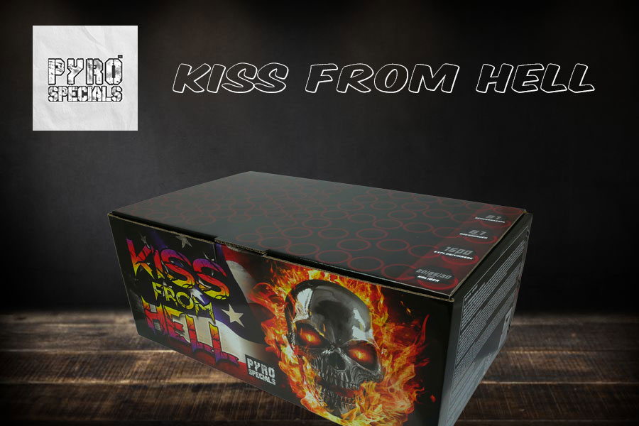Kiss from Hell - Verbundfeuerwerk von Pyrospecials