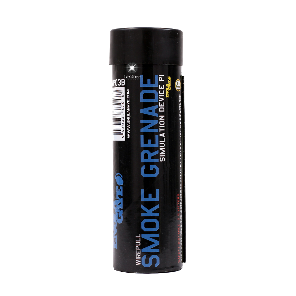 Wire Pull Rauchgranate, blau (smoke) WP40 - Rauchbomben