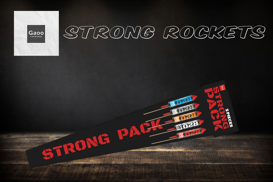 Strong Pack - Silvesterraketen von Gaoo