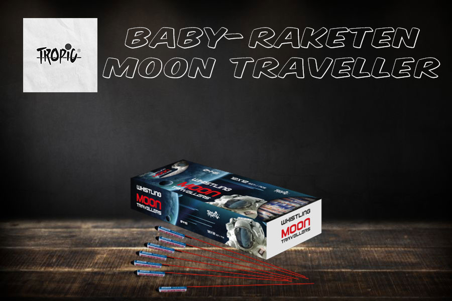 Baby Raketen - Whistling Moon Travellers mit Salut