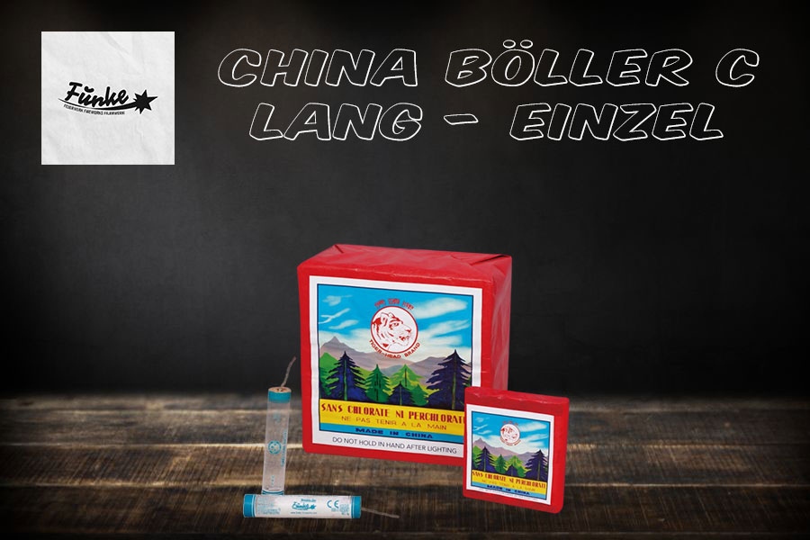 Funke China Böller C lang (485 Funkeböller) - "Einzeln"