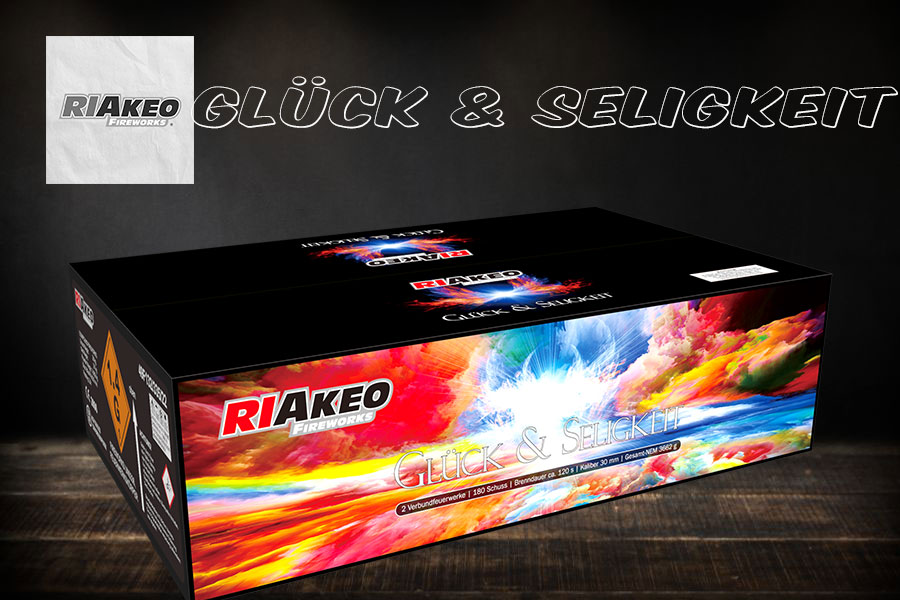 Glück & Seligkeit - Verbundfeuerwerk von Riakeo