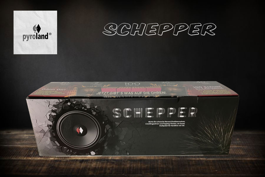 SCHEPPER 100-Schuss-Feuerwerkverbund