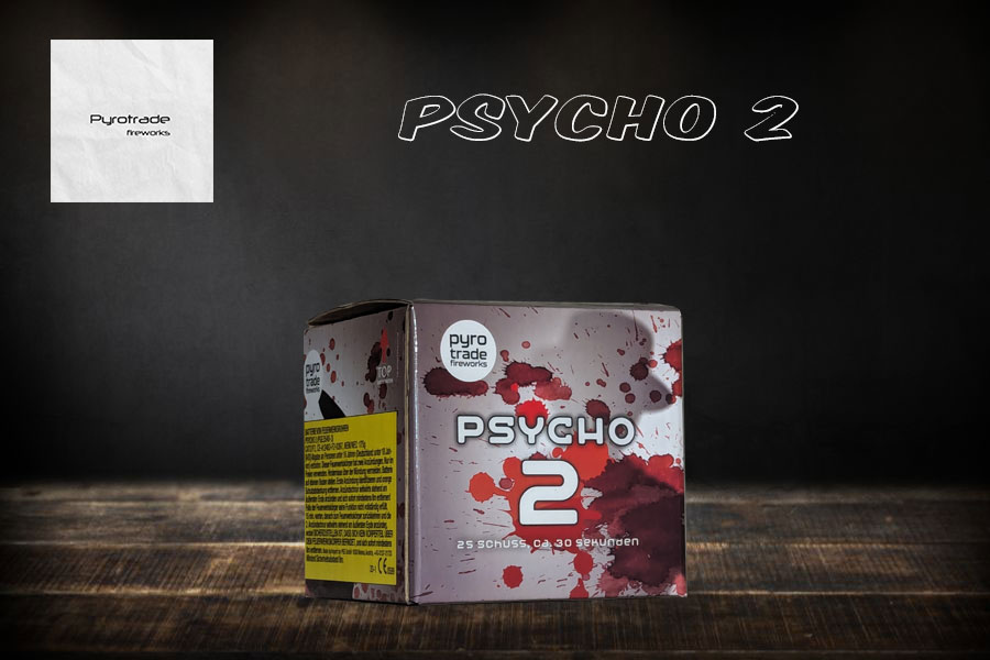 Psycho 2 von Pyrotrade - Batteriefeuerwerk