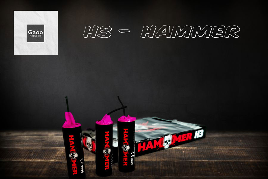 H3 Hammer (Pro) - F3 Böller von Gaoo Feuerwerk