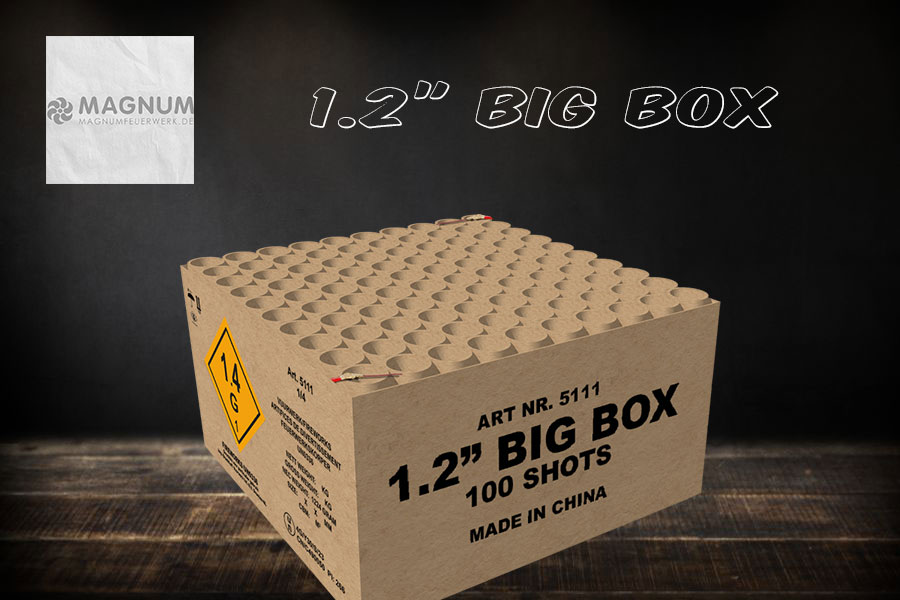 Verbundfeuerwerk 1.2" Big Box von Magnum