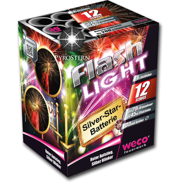 Flashlight - Feuerwerksbatterie von Weco Feuerwerk