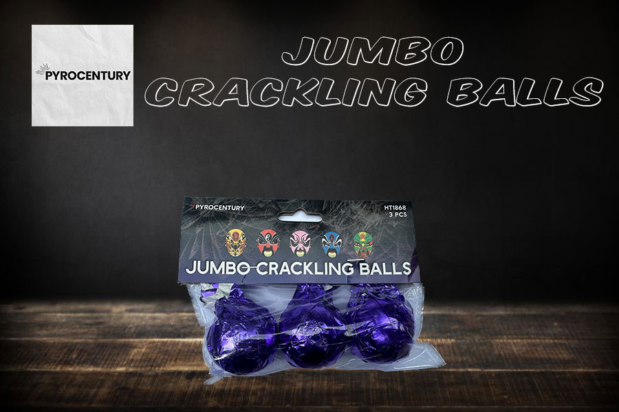 Jumbo Crackling Balls (Big Balls) von Pyrocentury