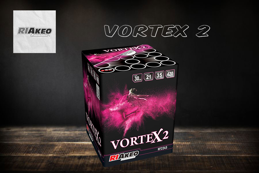 Vortex 2 - Feuerwerksbatterie von Riakeo Feuerwerk