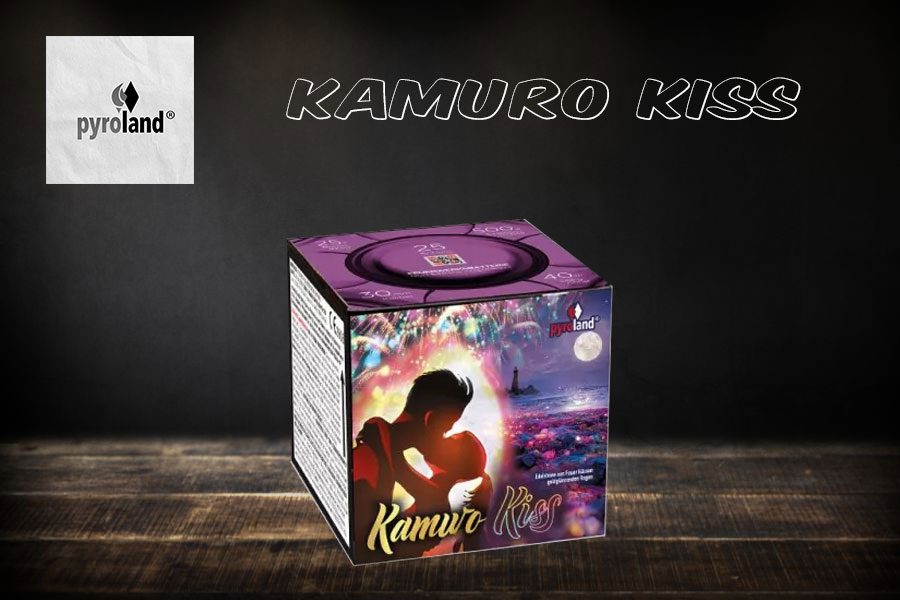 Kamuro Kiss 25-Schuss- Feuerwerksbatterie von Pyroland