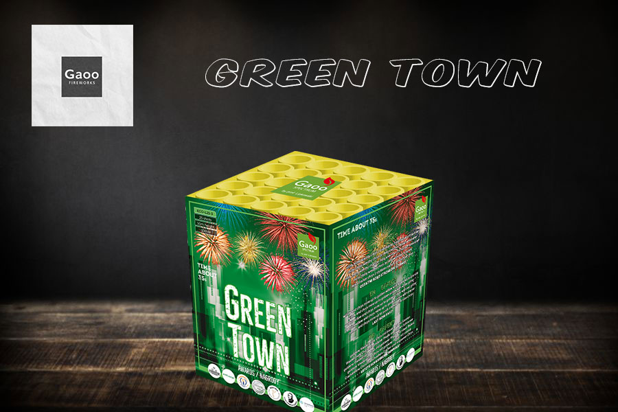 Green Town - Feuerwersbatterie von Gaoo jetzt