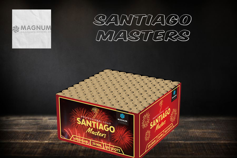 Santiago Masters 100 Schuss Feuerwerksbatterie von Magnum