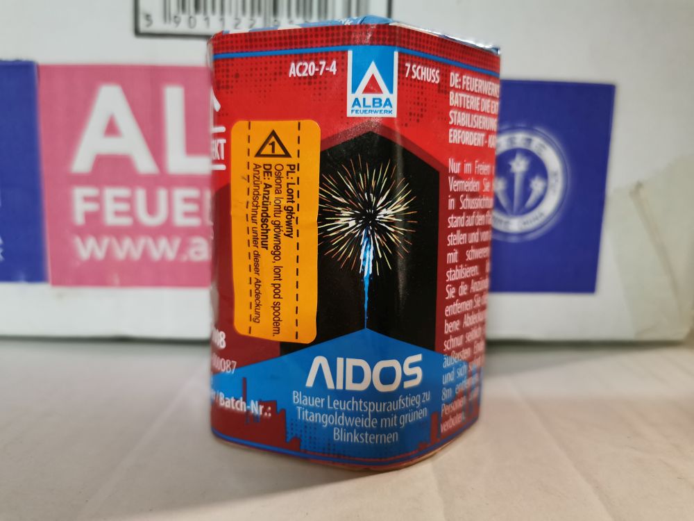 Aidos von Albert - Feuerwerksbatterie