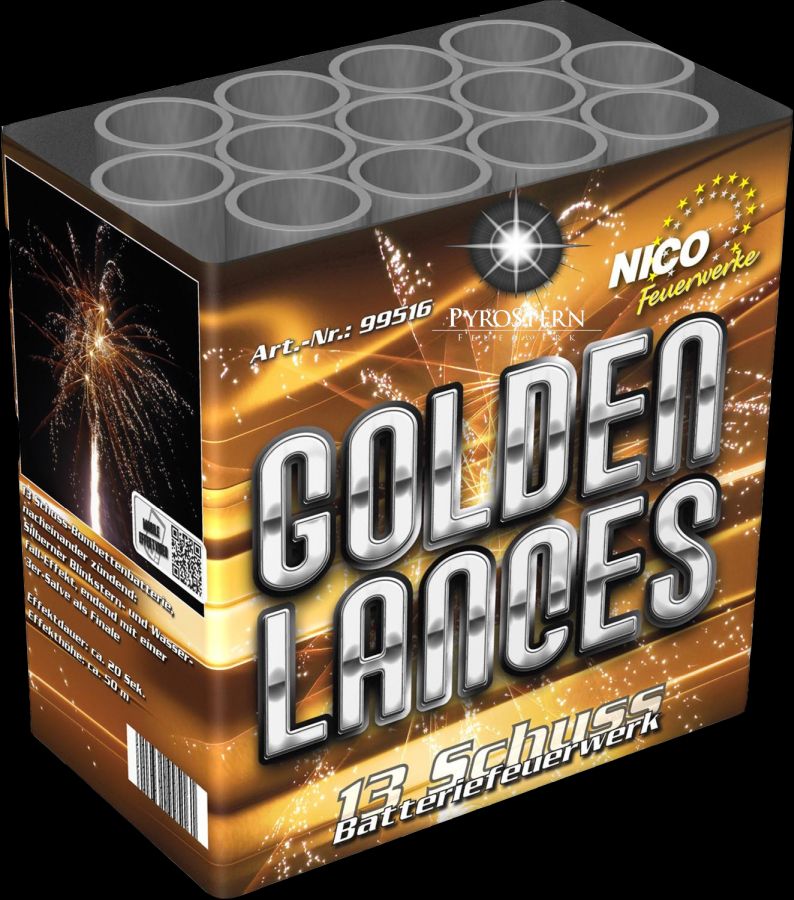 Golden Lances - Feuerwerksbatterie von Nico