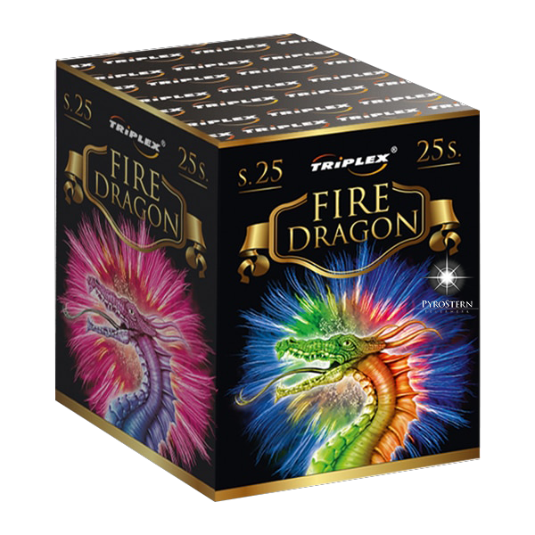Fire Dragon - Feuerwerksbatterie von Triplex