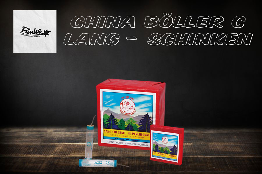 Funke China Böller C lang (485 Funkeböller) - "Schinken"