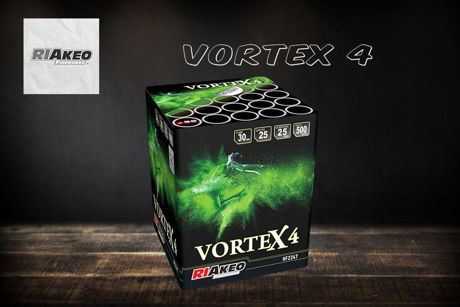 Vortex 4 Feuerwerksbatterie von Riakeo
