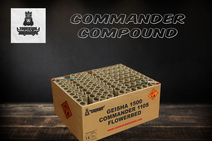 Commander Compound von Geisha - Feuerwerksbatterie