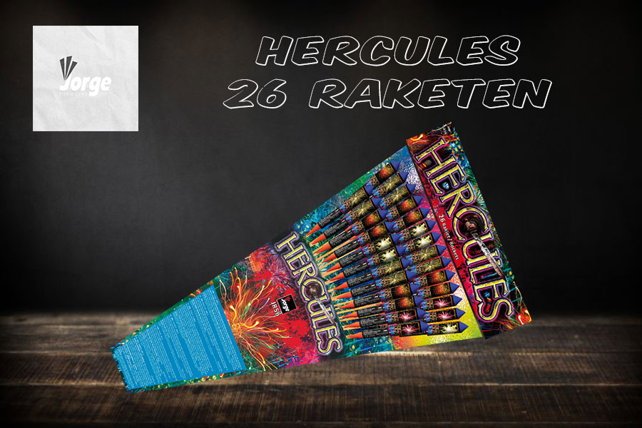 Hercules Raketensortiment von Jorge