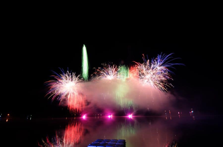 Musikfeuerwerk "Tankumsee in Flammen"