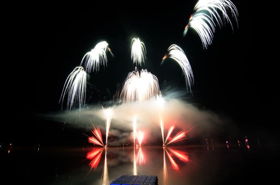 Musikfeuerwerk "Tankumsee in Flammen"