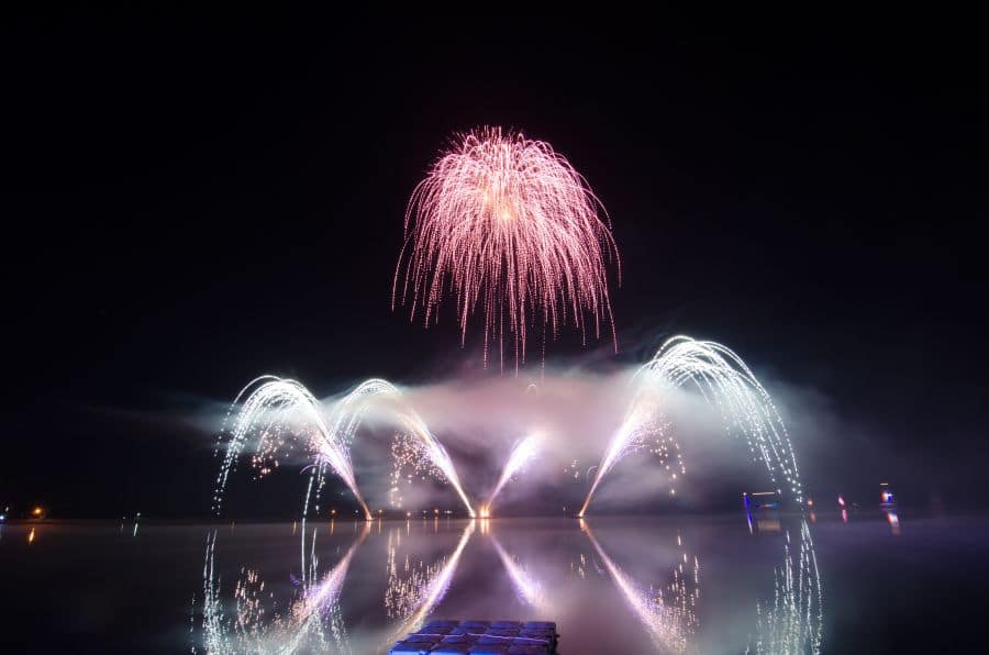 Musikfeuerwerk "Tankumsee in Flammen"