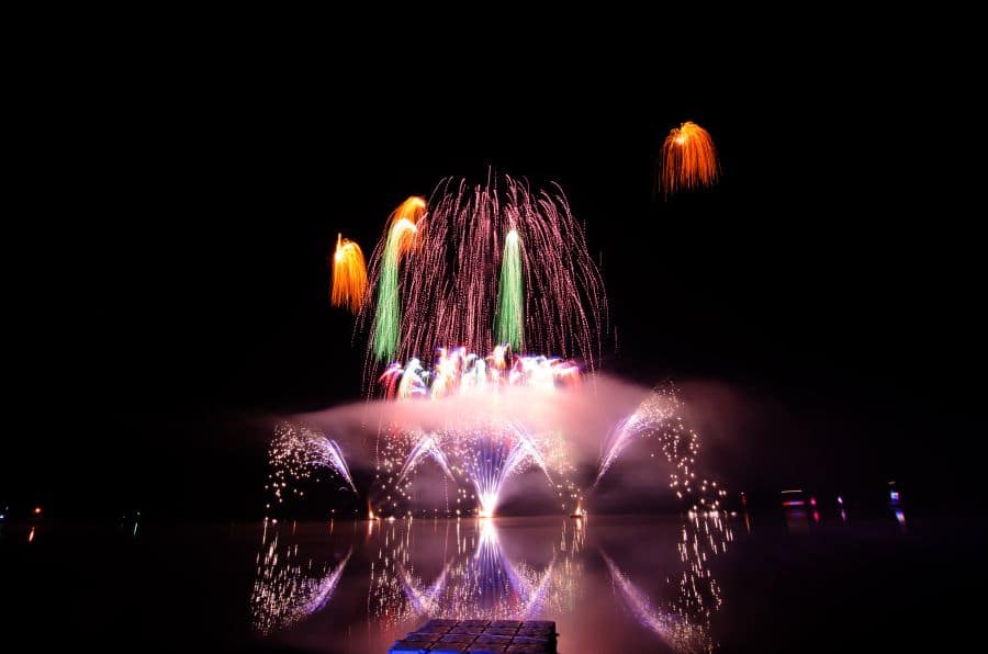 Musikfeuerwerk "Tankumsee in Flammen"