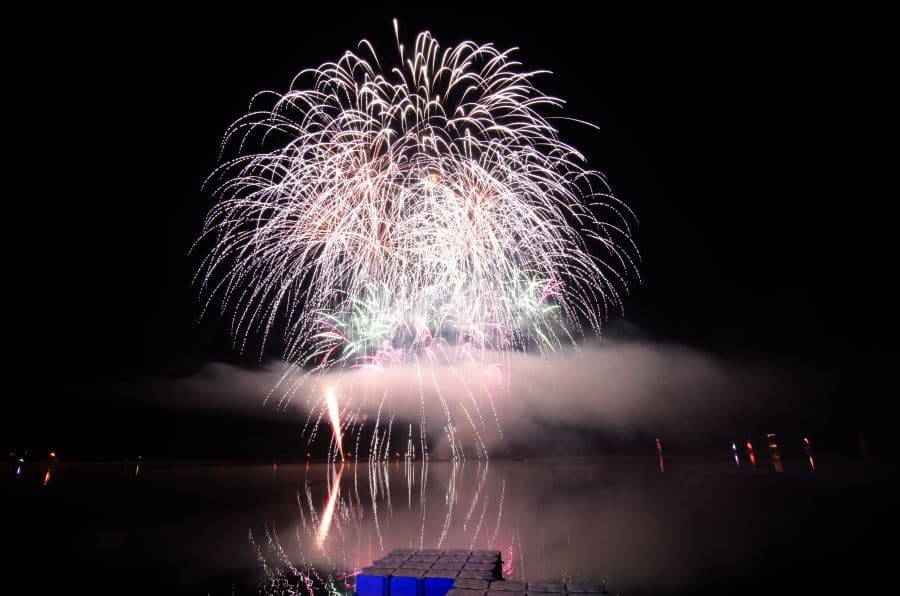 Musikfeuerwerk "Tankumsee in Flammen"